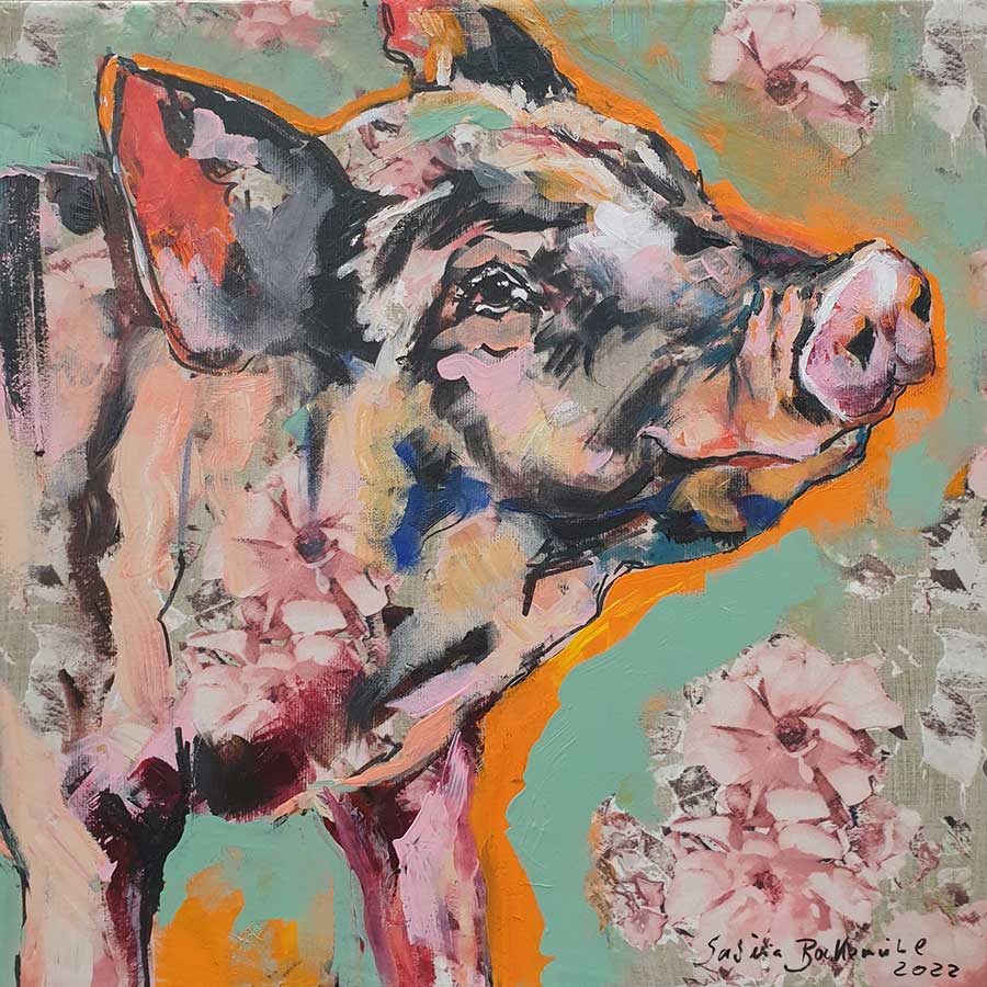 Your lucky pig – Lebensstücke Auktion Sabina Bockemühl